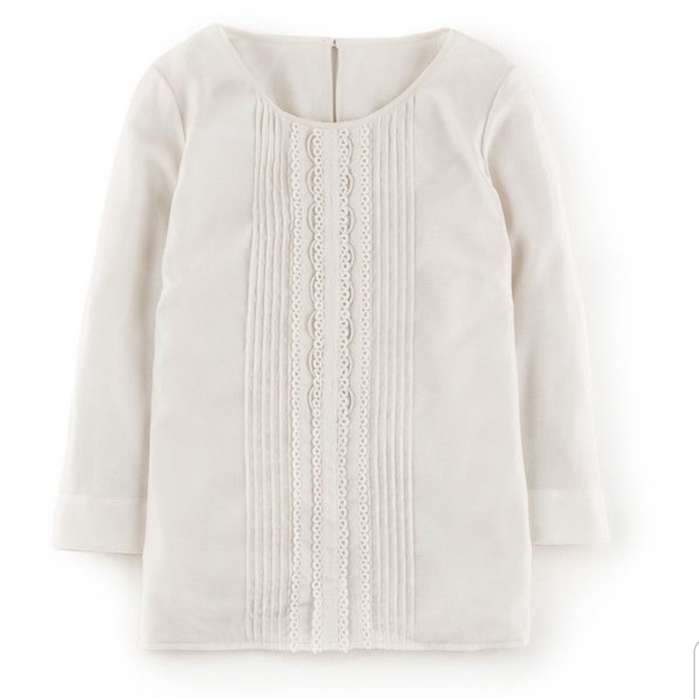 Boden Silk Blend Lace Blouse US 6R